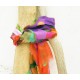 Scarf "Barcelona" in modal and cashmere, made in Italy