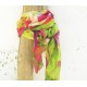 Scarf "Fuerteventura" in modal and cashmere, made in Italy