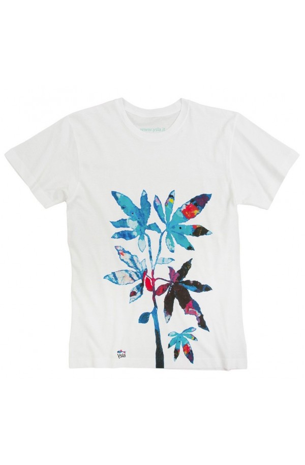 T-shirt "Smart plant" in 100% cotone, made in Italy