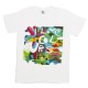 T-shirt "I love colours" in 100% cotone, made in Italy