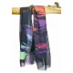 Scarf "London" in modal and cashmere, made in Italy